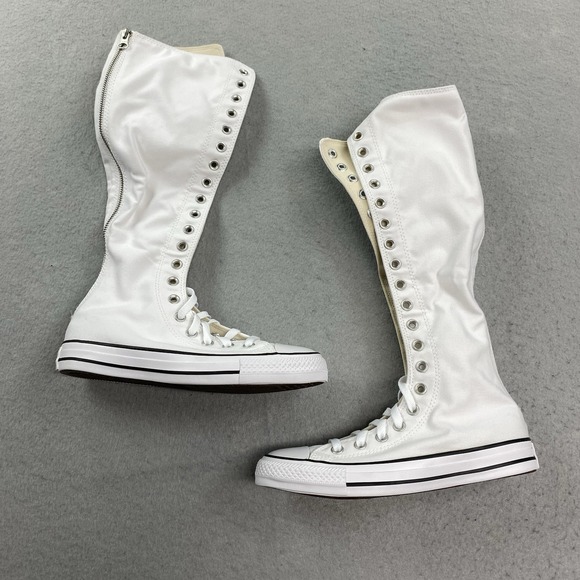 Converse Chuck Taylor All Star XXHI Womens US 7 White Knee High Sneakers - Picture 1 of 14